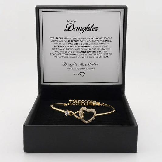 To My Daughter: A Bracelet of Eternal Connection