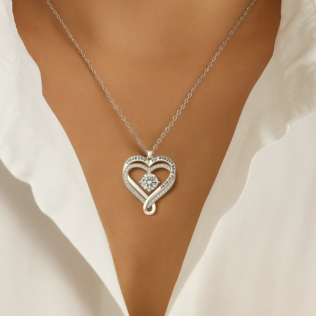 Heart Necklace with LED Gift Box