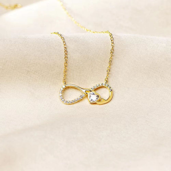 Eternal Love Silver Necklace