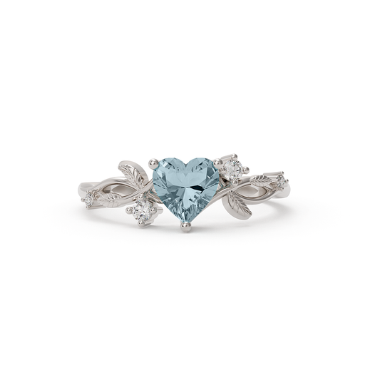 Sparkling Heart Ring