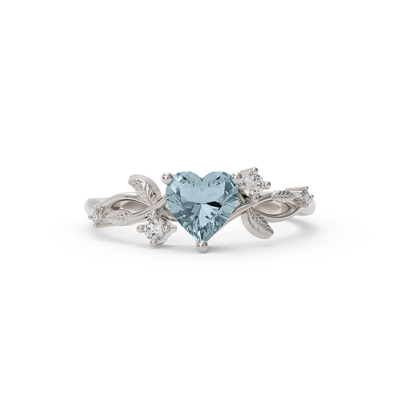 Sparkling Heart Ring